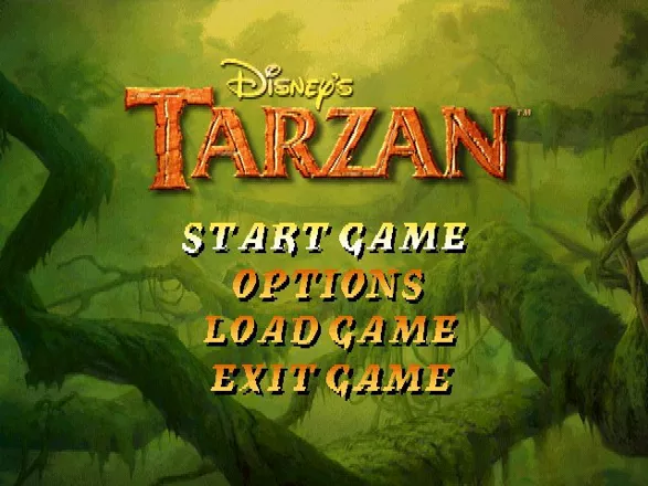Disney&#x27;s Tarzan Windows Title/Menu Screen