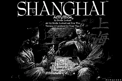 Shanghai Macintosh Title screen