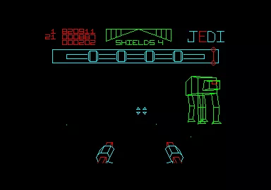 Star Wars: The Empire Strikes Back Amstrad CPC An At-At Walker.