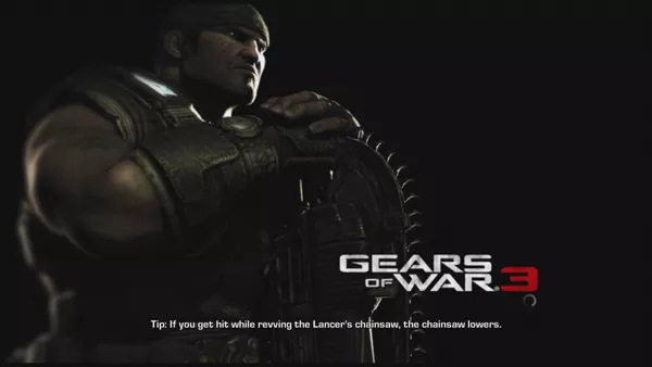 Gears of War 3 Xbox 360 Loading screen