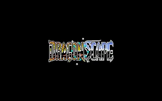 Dragon Scape Atari ST Title screen intro.