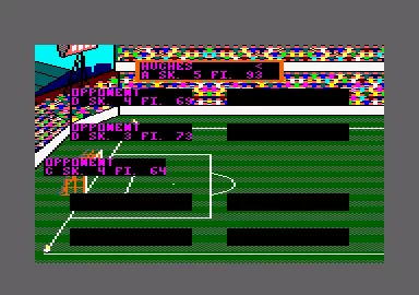 Football Manager 2 Amstrad CPC Pick your players.