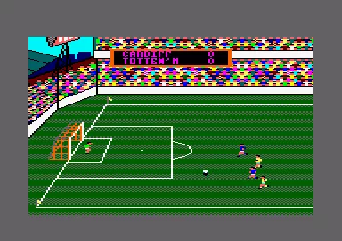 Football Manager 2 Amstrad CPC On the attack.
