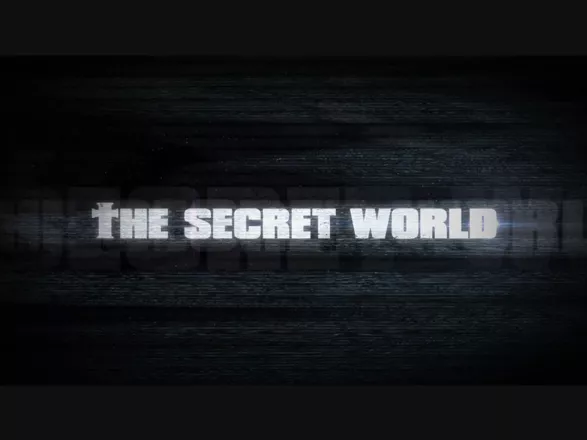 The Secret World Windows Title in the introduction sequence