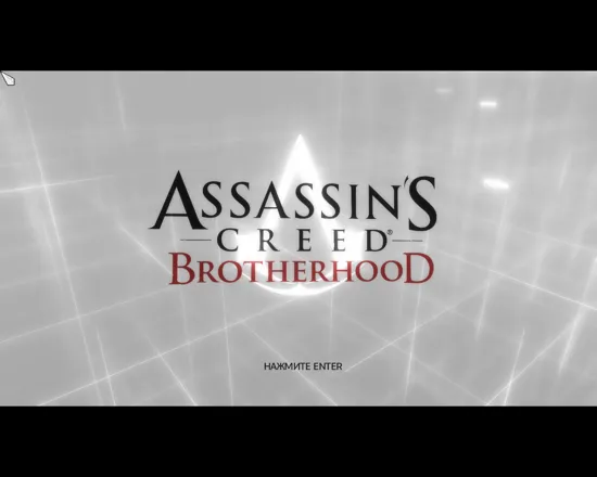 Assassin&#x27;s Creed: Brotherhood Windows Title screen