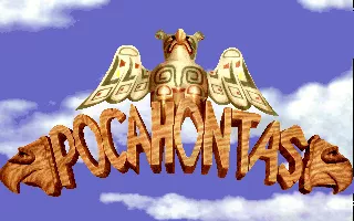 Pocahontas DOS Title screen