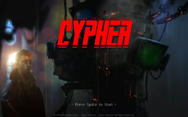 Cypher Windows Main screen