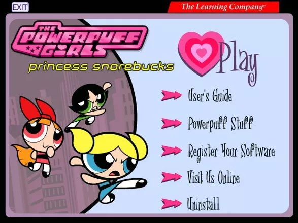 This is the game's main menu. The User's Guide opens an Acrobat document