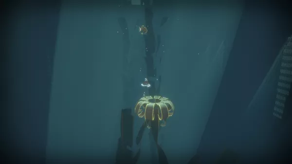 Journey PlayStation 3 Those medusas help you to get upward.