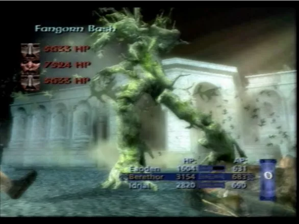 The Lord of the Rings: The Third Age PlayStation 2 Total Wipe-out.  Thanks Tree Man!