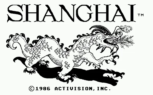 Shanghai Atari ST [High Resolution] Title screen