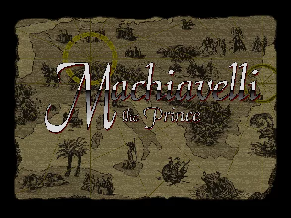 Machiavelli the Prince DOS Title Screen