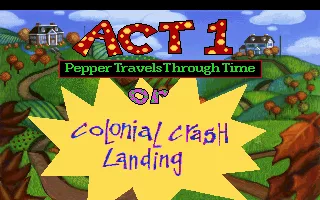 Pepper&#x27;s Adventures in Time DOS Act 1 Title