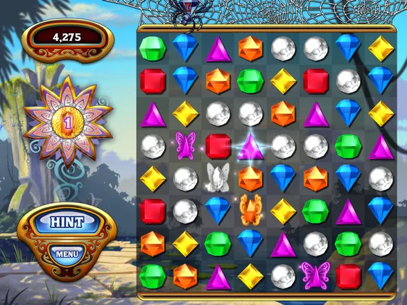 Bejeweled: Classic iPad Butterflies mode