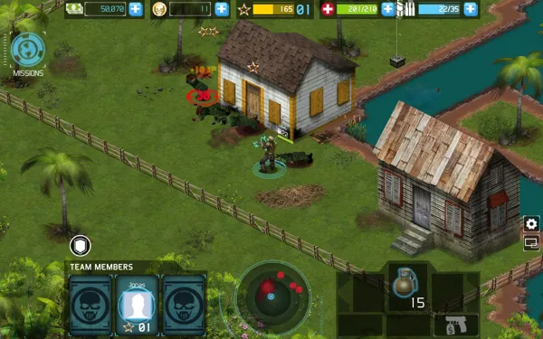 Tom Clancy&#x27;s Ghost Recon: Commander Browser An enemy being killed.