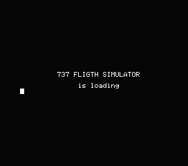 737 Flight Simulator MSX 737 Fligth (sic) Simulator is loading