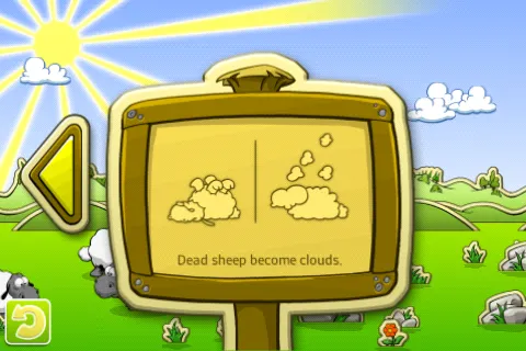 Clouds &#x26; Sheep Android Ah the classic water cycle.