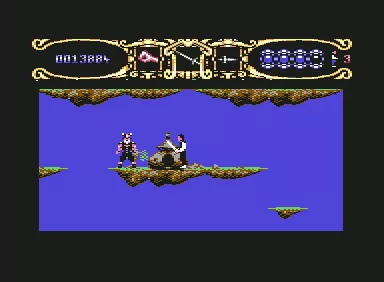 Myth: History in the Making Commodore 64 next stage, number of enemies getting intense