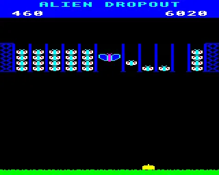 Alien Dropout BBC Micro Columns are starting to fill up