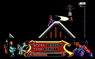 Strider DOS Level 5: The Last Level (EGA).