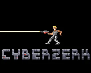Cyberzerk Amiga Title screen