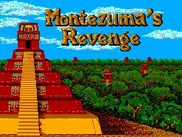 Montezuma&#x27;s Revenge SEGA Master System Title