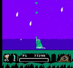 Ghostbusters II NES Beware the ghost dolphins