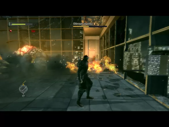 Ninja Blade Windows Giant uses fire.