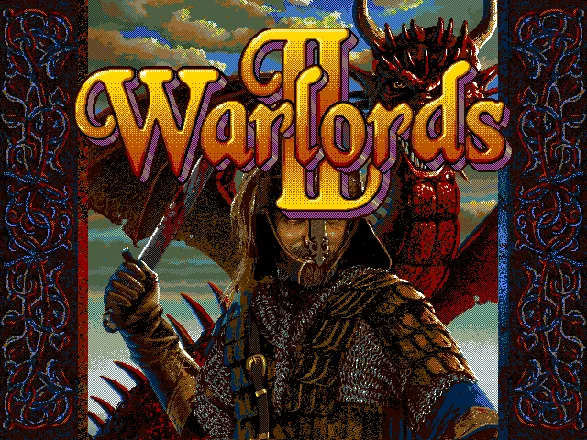 Warlords II DOS Title screen