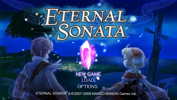 Eternal Sonata PlayStation 3 Title screen