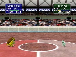 Pok&#xE9;mon Stadium Nintendo 64 Duel time!