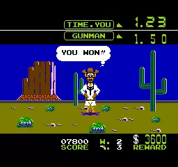 Wild Gunman NES Sucessful