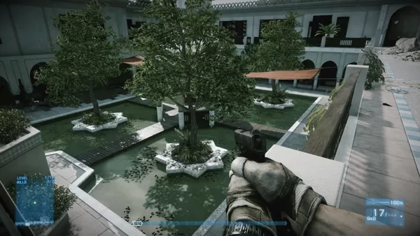 Battlefield 3: Close Quarters Windows Donya Fortress central courtyard