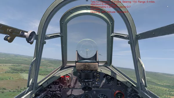 IL-2 Sturmovik: Cliffs of Dover Windows Intercepting a group of Do-215 bombers with my Hurricane.
