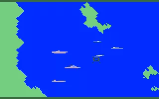 Sea Battle Intellivision The destroyer is sunk.