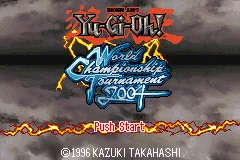 Yu-Gi-Oh!: World Championship Tournament 2004 Game Boy Advance The Tournament begins!