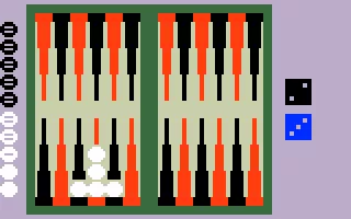 ABPA Backgammon Intellivision Lost the game. :(