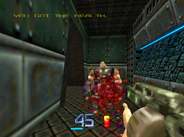 Quake II Nintendo 64 Blood shot