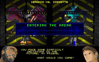 One Must Fall 2097 DOS Ibrahim vs Cossete