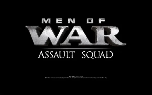 Men of War: Assault Squad Windows Title screen