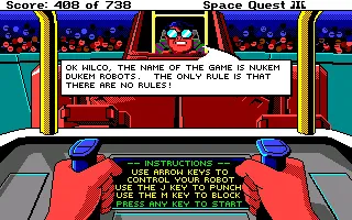 Space Quest III: The Pirates of Pestulon Amiga Elmo fills us in on the rules of the game.