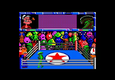 Popeye 3: WrestleCrazy Amstrad CPC And we&#x27;re off.