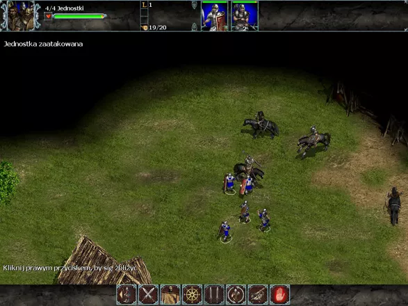 Celtic Kings: Rage of War Windows Attack with some soldiers on enemy cavalry? Stupid idea.