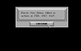 Red Baron Amiga Killed in action.