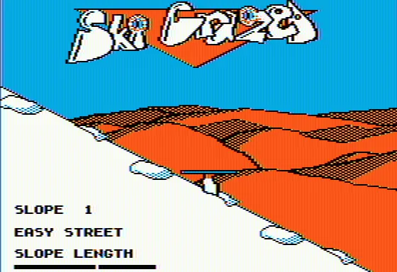 Ski Crazed Apple II Ouch!