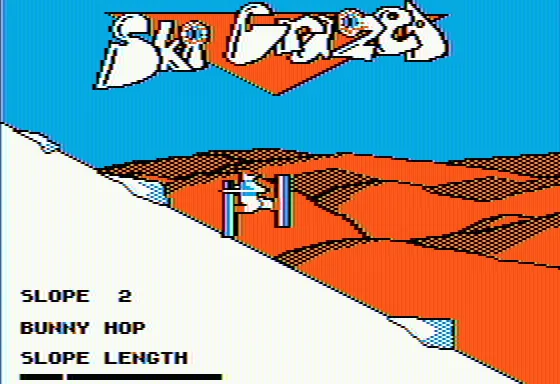 Ski Crazed Apple II Making a daffy