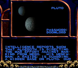Doom Troopers: Mutant Chronicles SNES World 3: Pluto