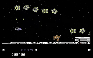 R-Type Commodore 64 Gameplay on the first level