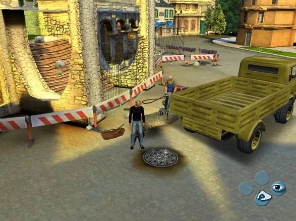 Broken Sword: The Sleeping Dragon Windows George returns to Montfaucon square, a familiar location from the first game.