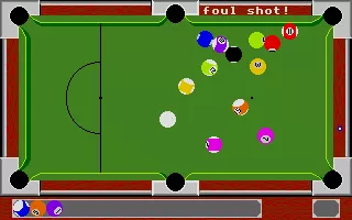 Pool Atari ST That was unintended I guess